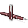 Ручка 5-й пишущий узел PARKER INGENUITY DELUXE DEEP RED PVD CT, F 1972233