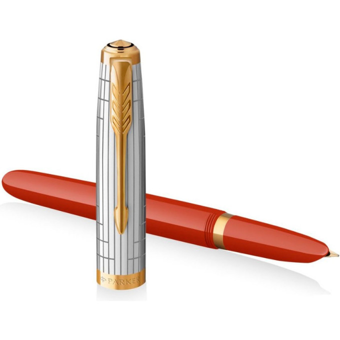Ручка перьевая PARKER 51 PREMIUM CW2169071 RED RAGE GT F