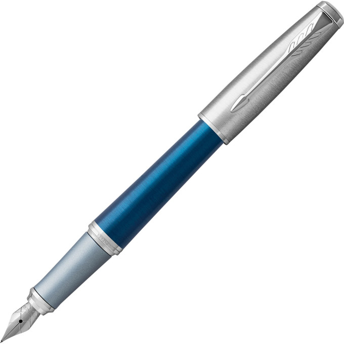 Ручка перьевая PARKER URBAN PREMIUM DARK BLUE CT, F 1931563