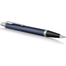 Шариковая ручка PARKER IM MATTE BLUE CT, M 1931668